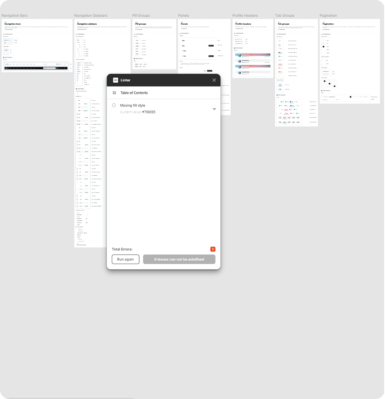 Horizon Design System in Storybook.
