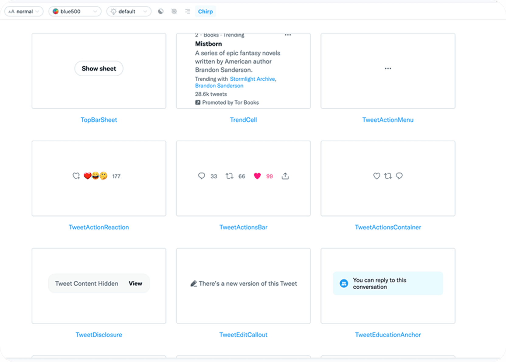 Horizon Design System in Storybook.